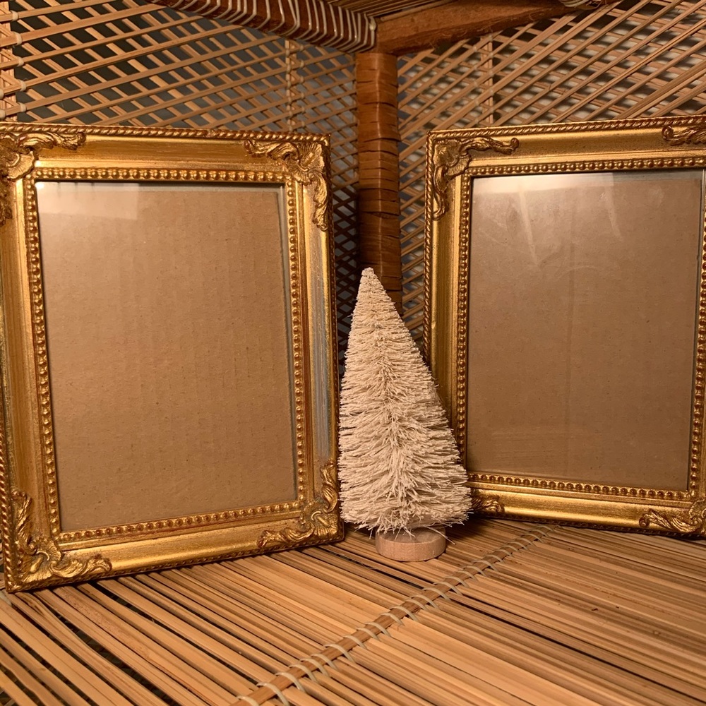VINTAGE-ESC VICTORIAN GOLD FRAMES
